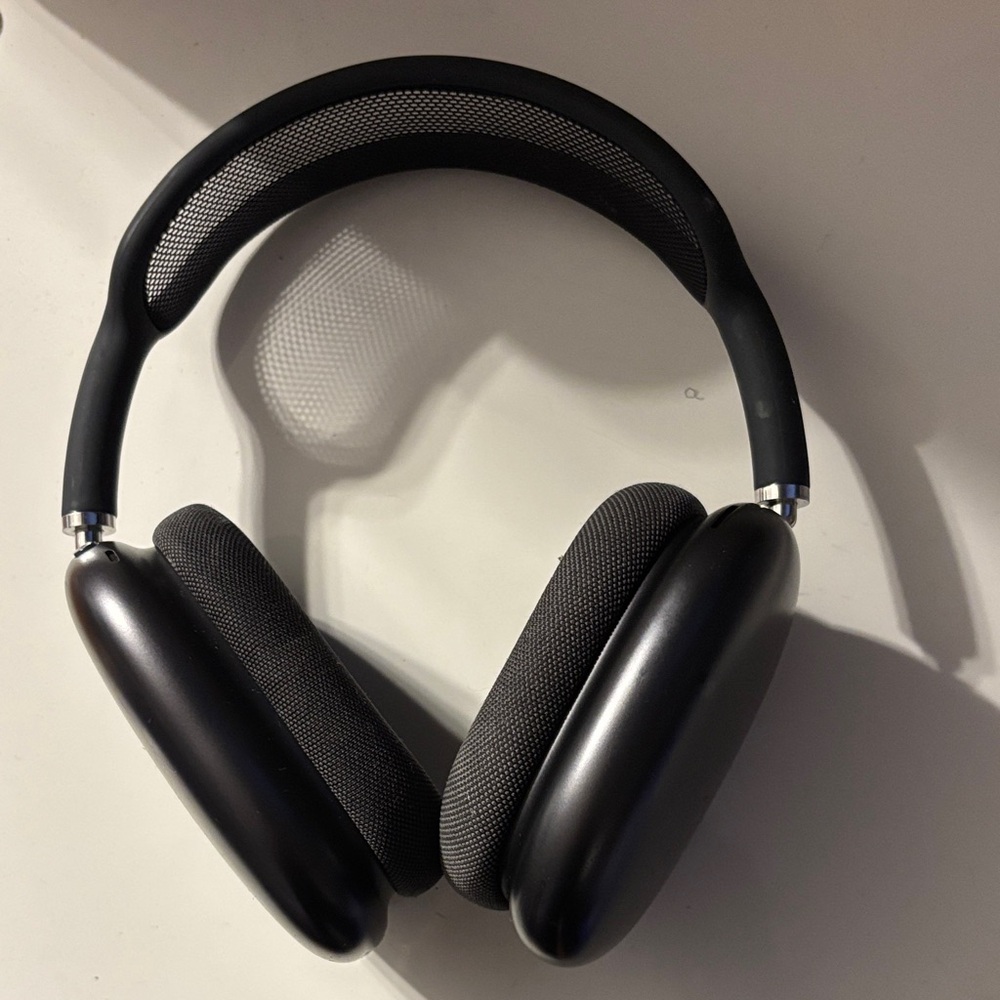 Premium Black Over-Ear Headphones